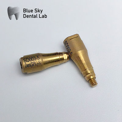 acheter 5mm Biocompatible Scan de la dentition du corps Plaqué or Implants dentaires bleu ciel online manufacture