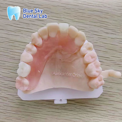 acheter Prothèses dentaires partielles en plastique valplastique amovible à l'aspect naturel pour les dents antérieures et postérieures supérieures online manufacture