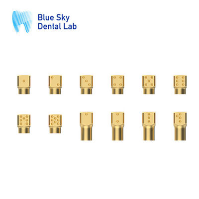 acheter CAD Multiple Implant Scan Corps Vacuum Placement en or Corps de balayage dentaire online manufacture